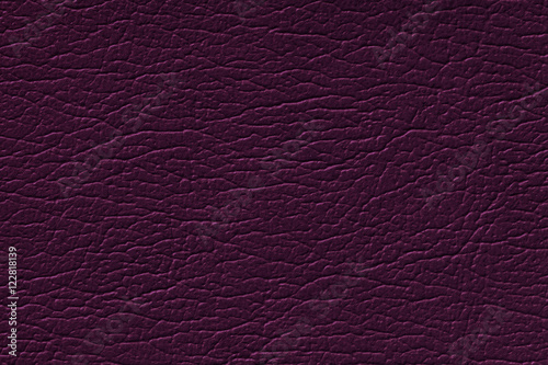 Dark purple leather texture background with pattern, closeup