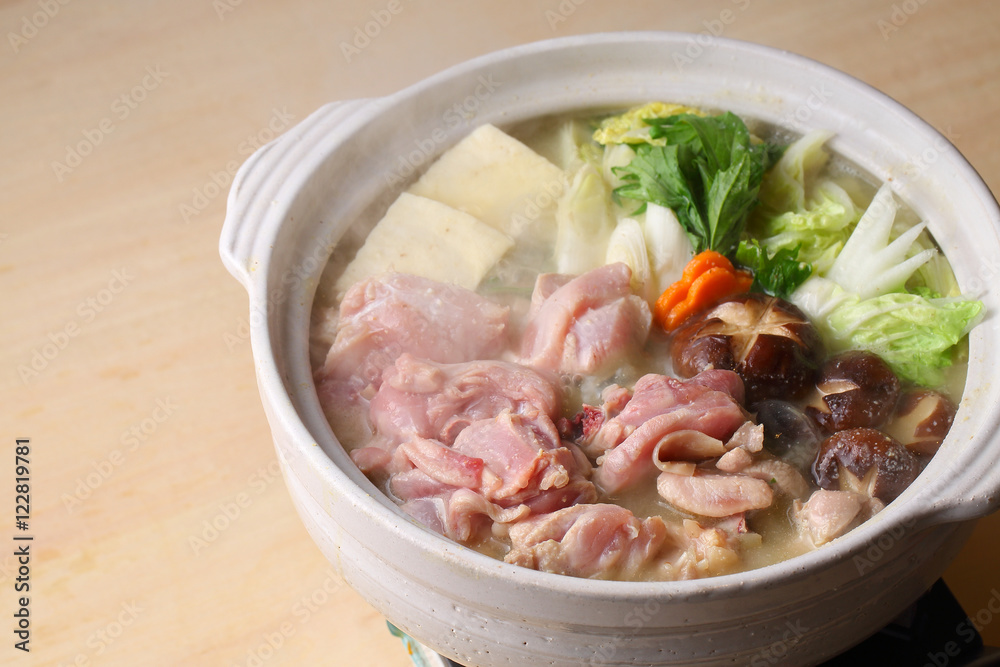鶏鍋
鶏鍋
