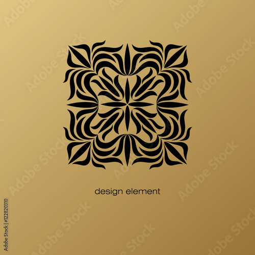 Vector icon frame to create a logo.