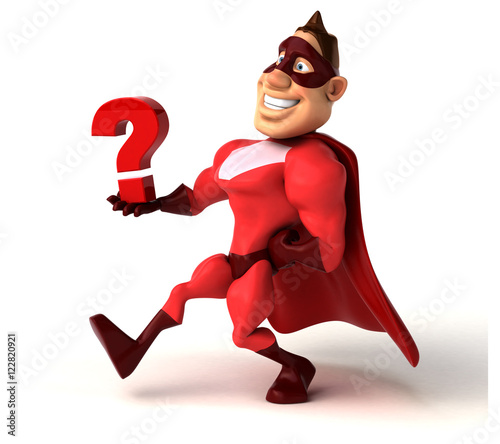 Fun superhero