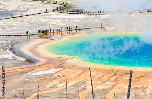 Tableau sur toile Grand Prismatic Spring