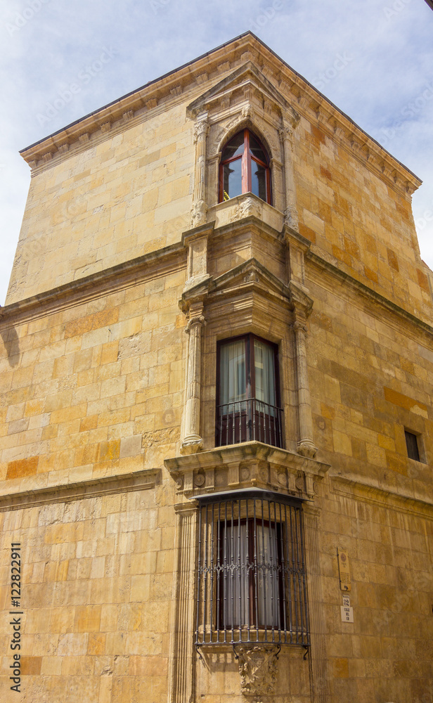 Old building in the city of Leon in Spain