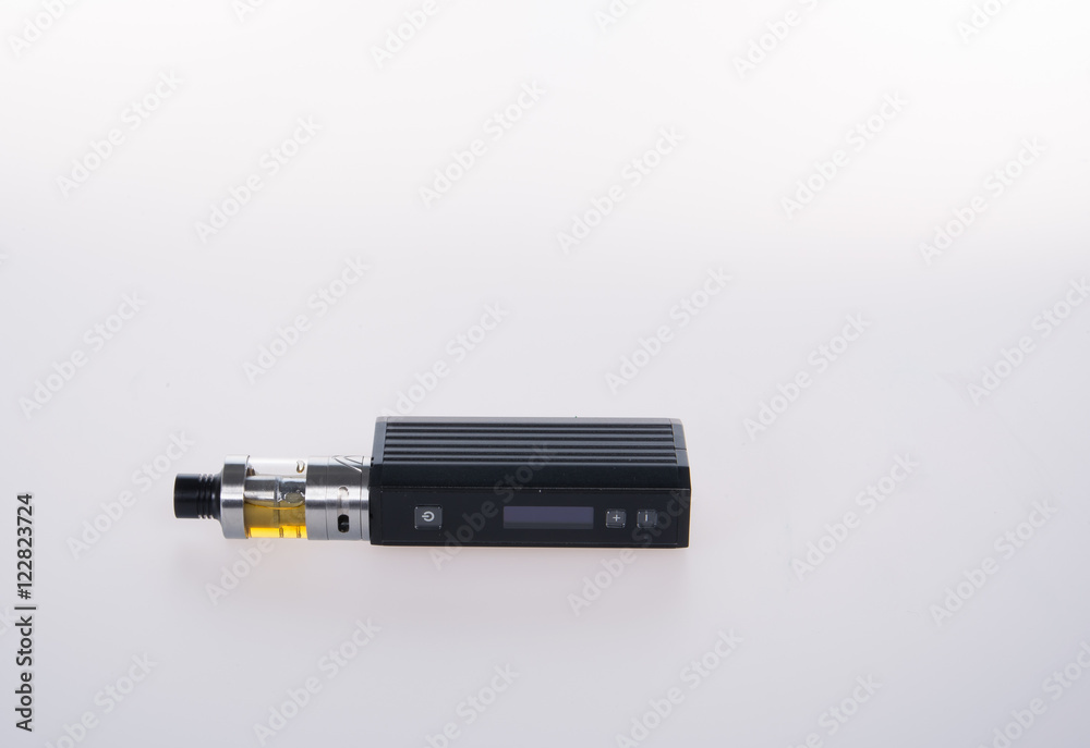 electronic cigarette or vaping device on background. electronic cigarette or vaping device on background.