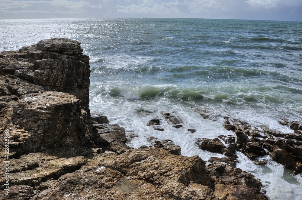 Obraz premium côte rocheuse, Bretagne sud