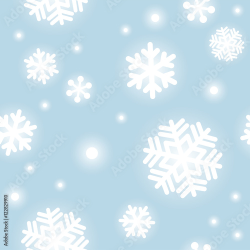 pattern of snowflakes
