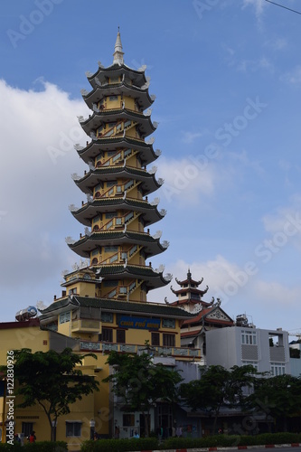 tower in Buddhism temple