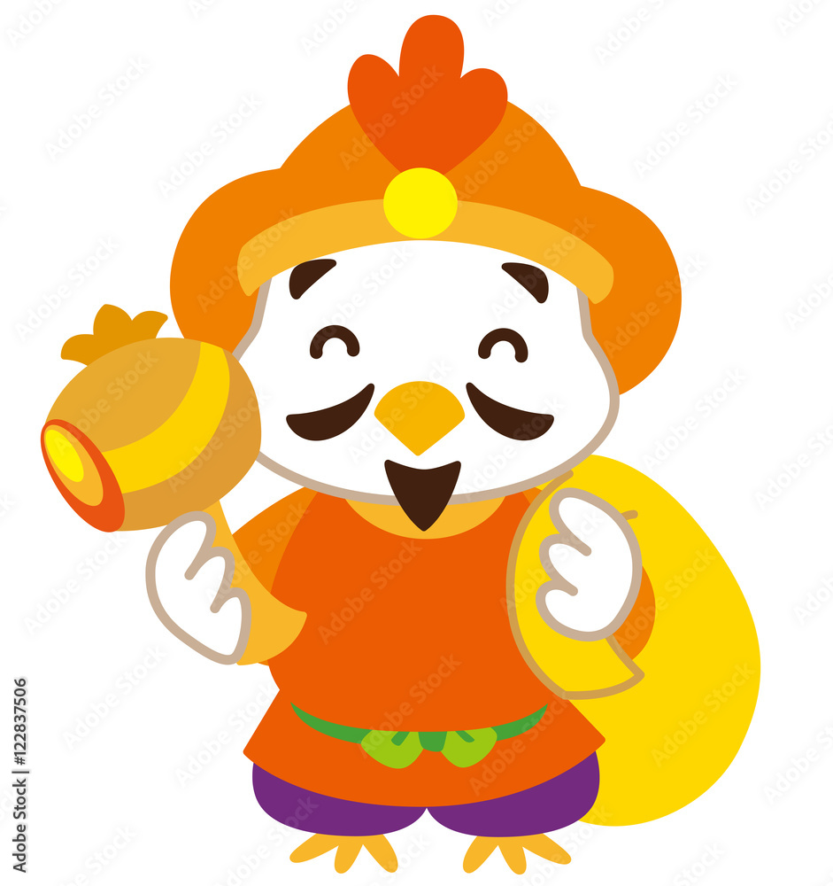 七福神 大黒天 酉 Stock イラスト Adobe Stock