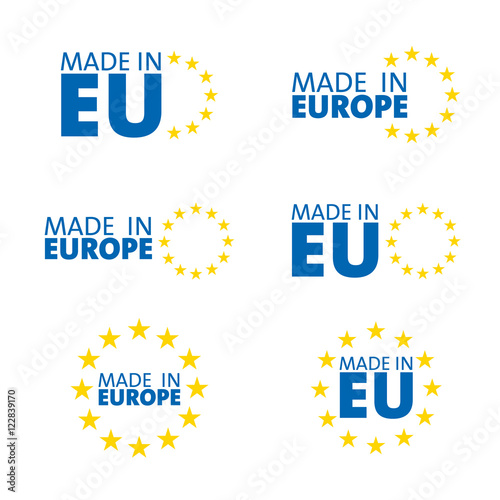 Made in European Union labels