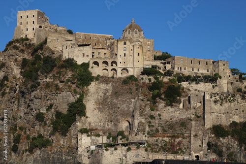 Aragonese castle  Ischia  Italy