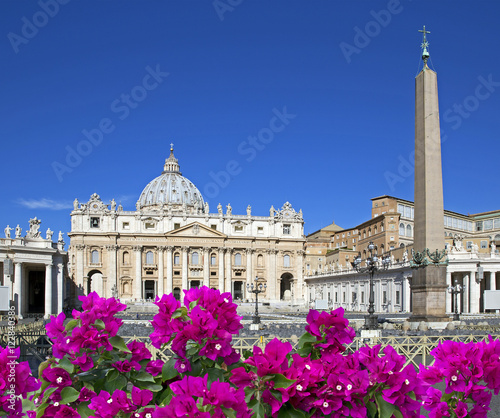 Photography St Peter's basilica in Vatican, Rome