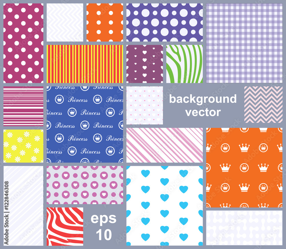 Vector abstract seamless patchwork pattern with geometric and floral ornaments, stylized flowers, dots and lace. Vintage boho style. Vector abstract seamless patchwork pattern with geometric and floral ornaments, stylized flowers, dots and lace. Vintage boho style.