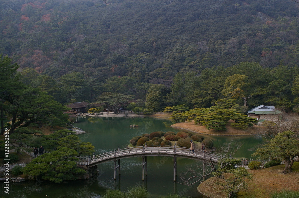 Obraz premium Japanese park