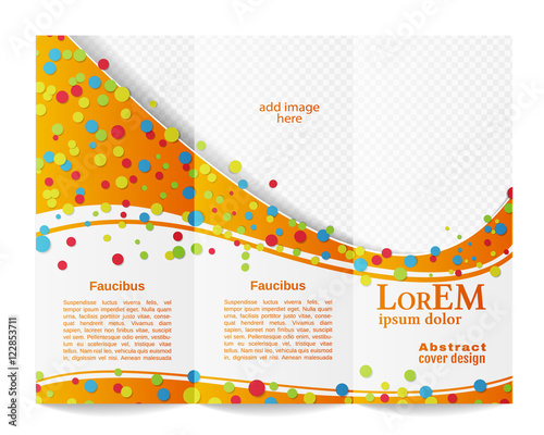 Tri-fold brochure template