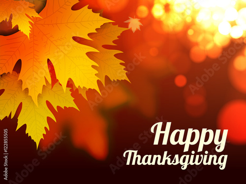 Happy thanksgiving vector background