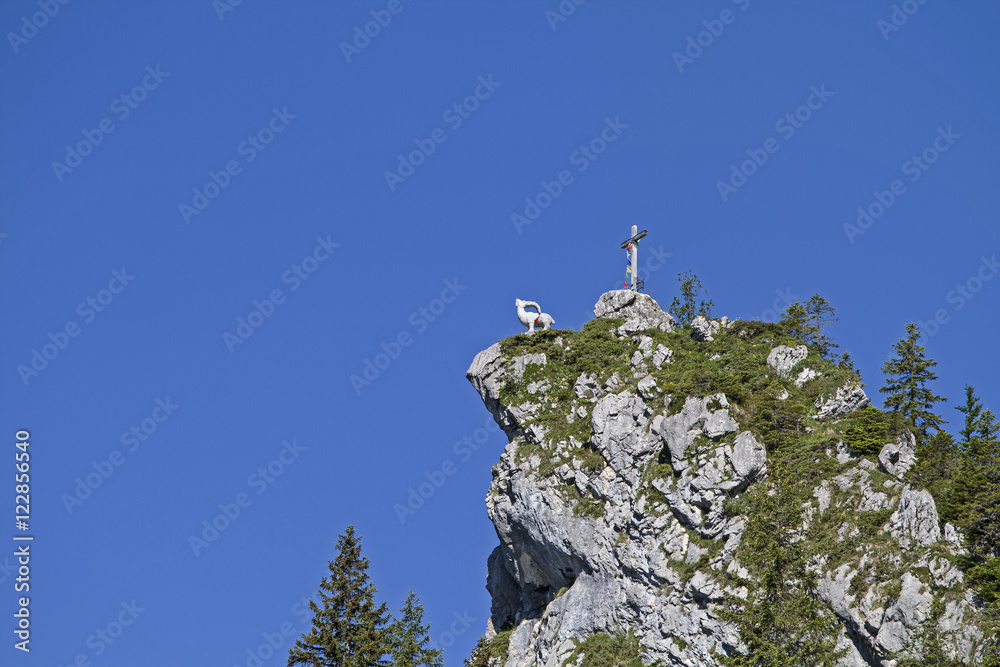 Gamsköpfel - kleiner Gipfel im Brauneckgebiet Gamsköpfel - kleiner Gipfel im Brauneckgebiet