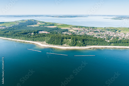 Luftaufnahme vom Streckelsberg in Koserow auf der Insel Usedom