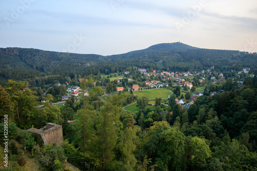 castle oybin in saxony