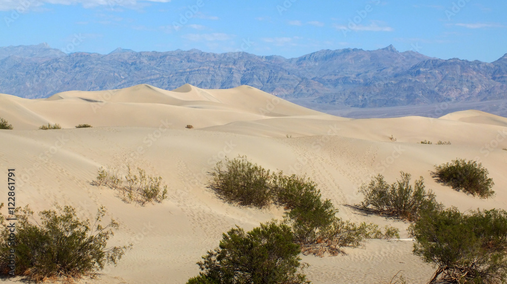 Sand Dunes at Death Valley, USA