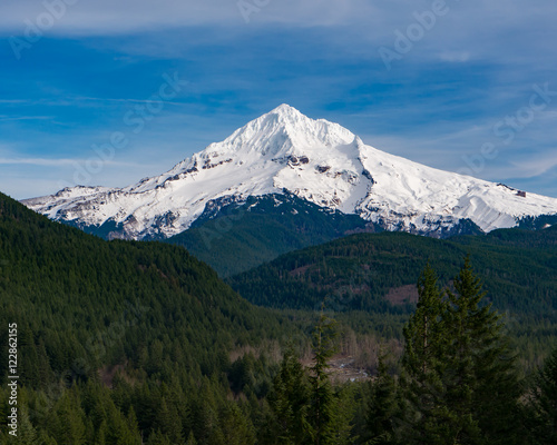 Mt. Hood From Lolo Pass in Oregon 2 