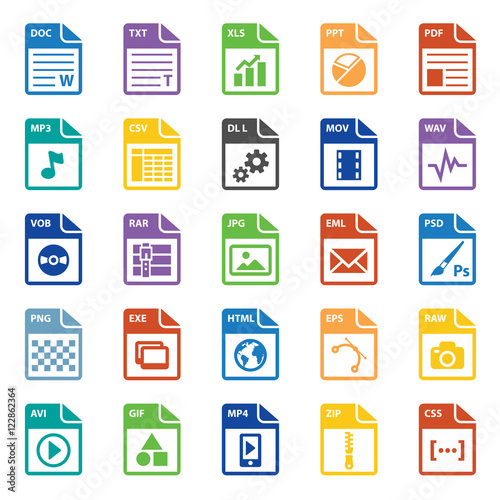 File types icon