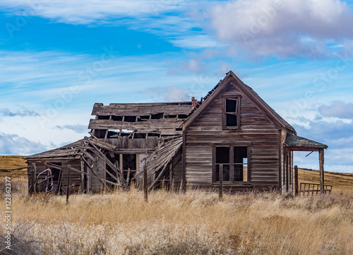Abandoned Homestead in the Oregon High Desert 