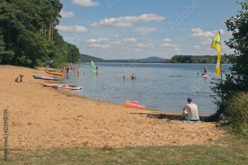 Kleiner Brombachsee in Mittelfranken