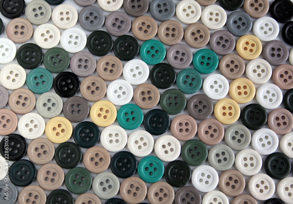 Collection of buttons of different colors Collection of buttons of different colors