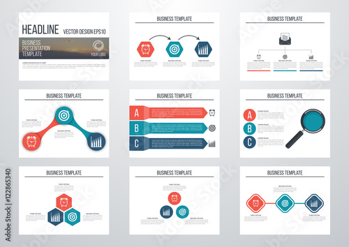 Set of infographic elements