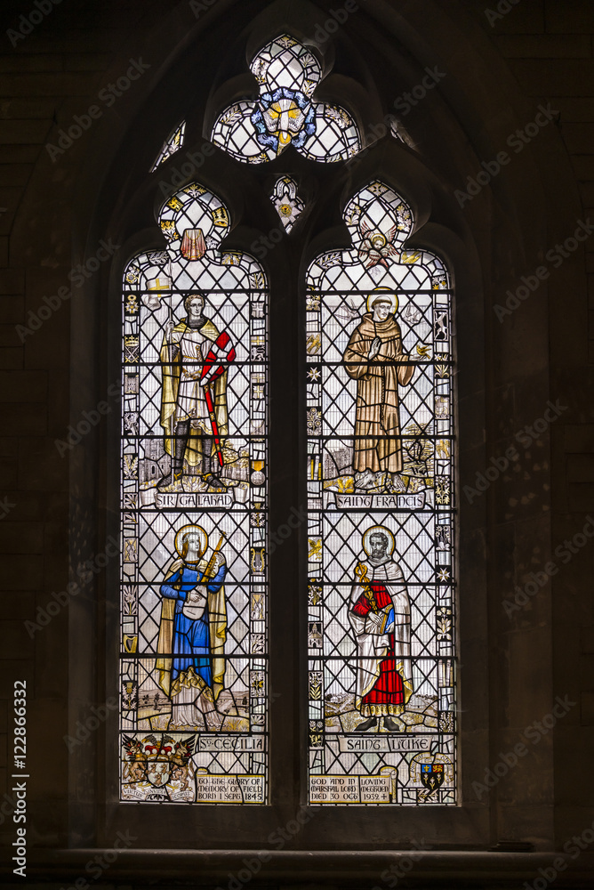 Stained Glass Window of Corsham Church