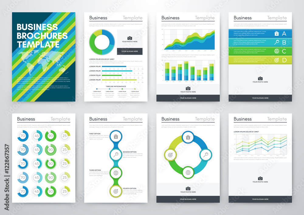 Modern infographic vector concept Modern infographic vector concept