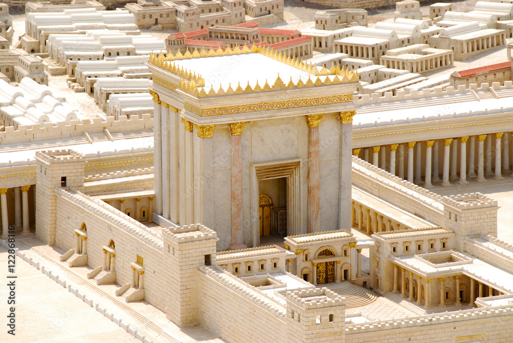 Fototapeta premium 3. nowa świątynia w Jerozolimie