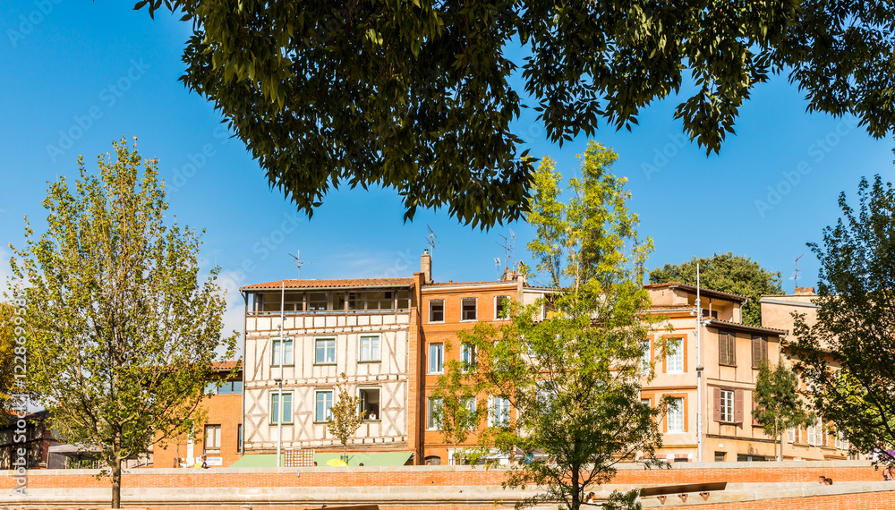 Place de la Daurade à Toulouse en Midi-Pyrénées, Occitanie en France
