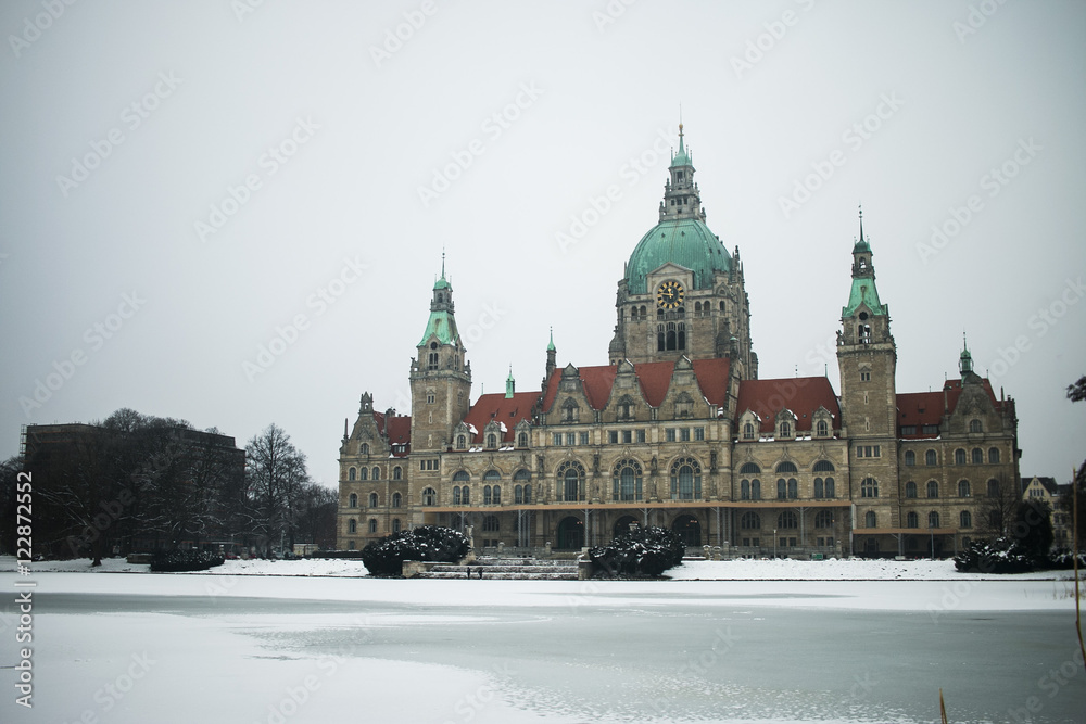 Obraz premium Cold Rathaus