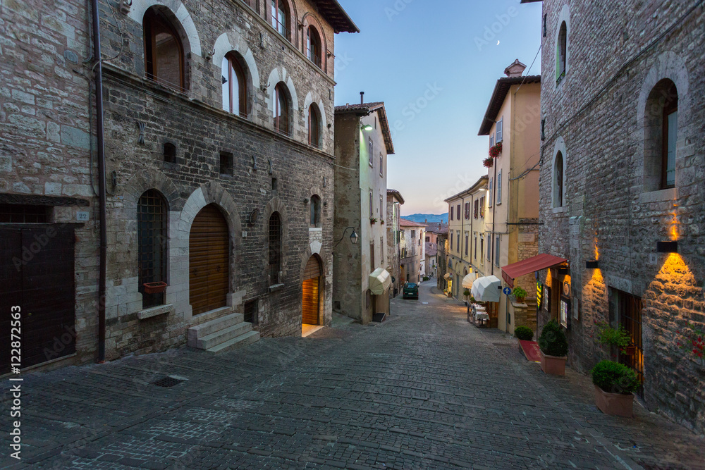 Fototapeta premium Gubbio - Umbria - Italy