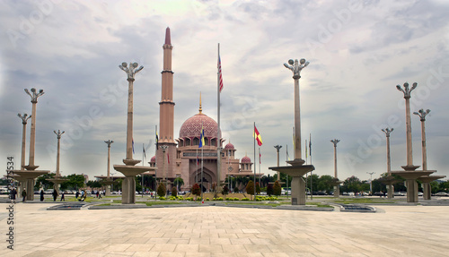 Photography Mosque at Kuala Lumpur, Malaysia. March 15, 2012
