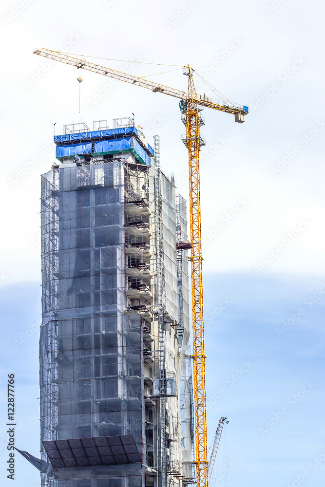 construction of large office buildings