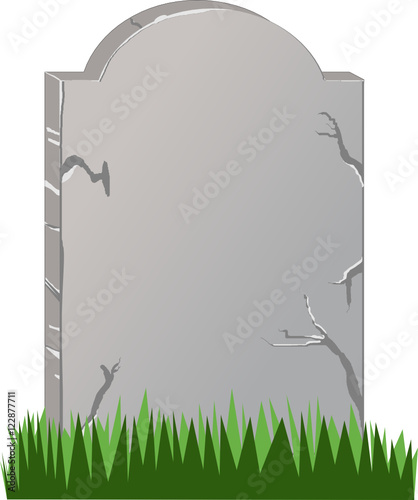 Grabstein – Piktogramm