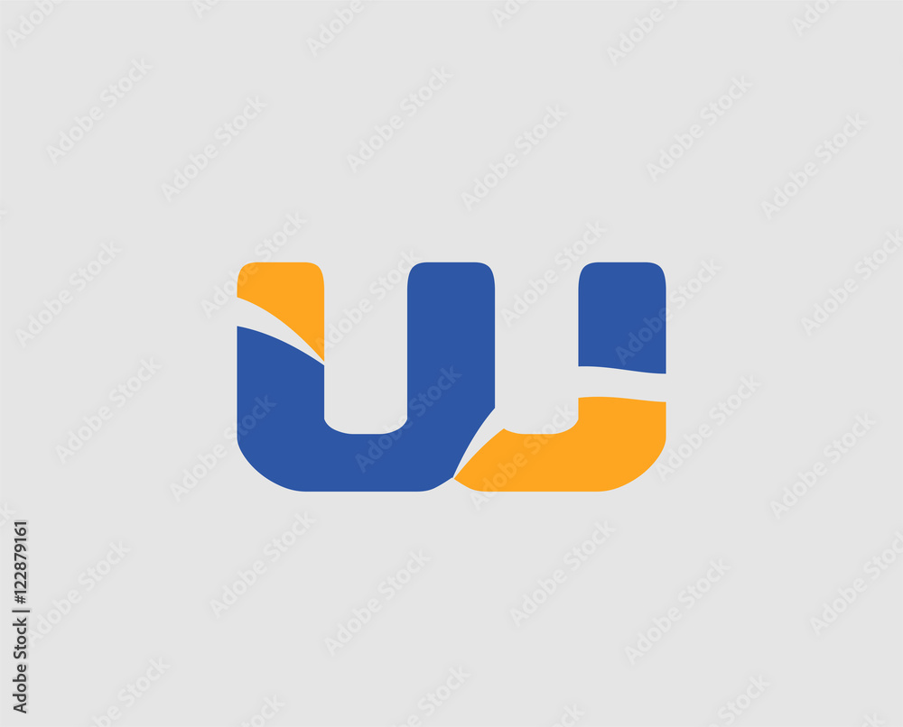 Letter W logo icon design template elements
Letter W logo icon design template elements