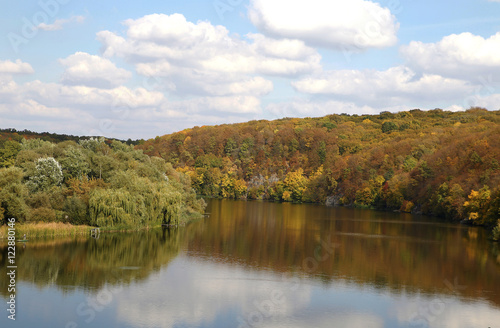  Different views of autumn scenery