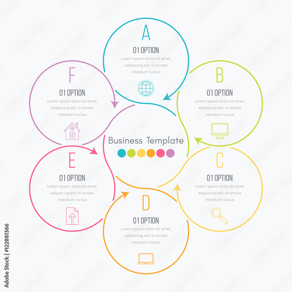 Thin line infographic element Thin line infographic element
