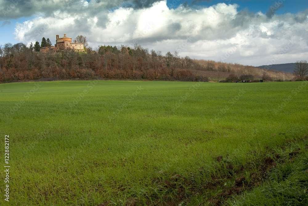 Fototapeta premium Toscana val d'Orcia