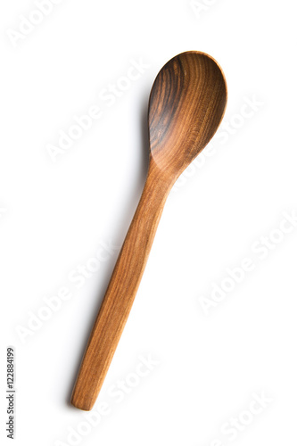 Handmade wooden spoon.