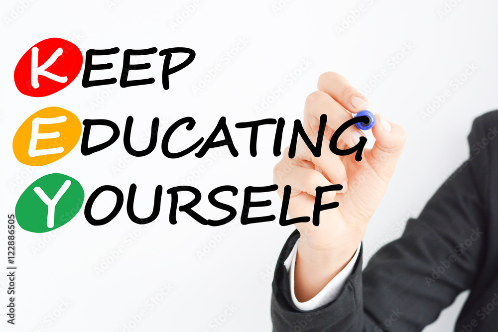 Invest in your career to learn new things concept Invest in your career to learn new things concept