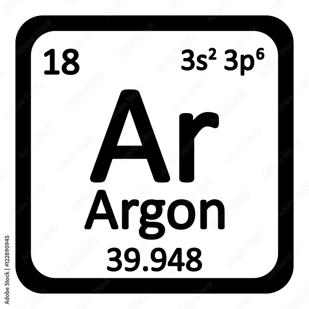Periodic table element neon icon. Periodic table element neon icon.
