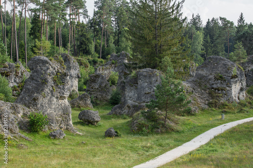 Märchenhaftes Felsenmeer im Wental photo