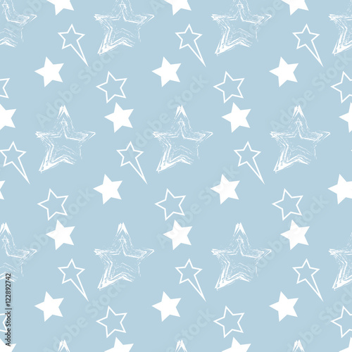 Geometric seamless pattern. Simple regular background. Vector illustration with herringbone or puzzle