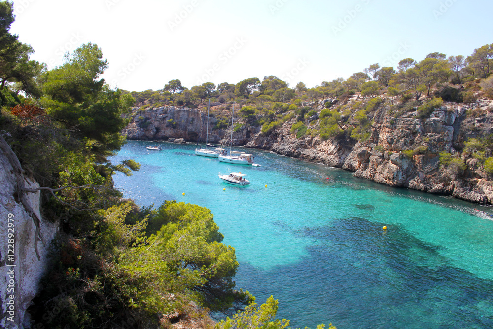 Bucht Cala Pi in Spanien Mallorca
