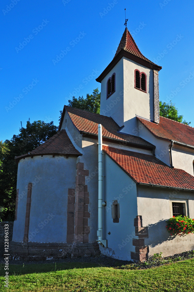 Otrott, antica chiesetta, Alsazia - Francia