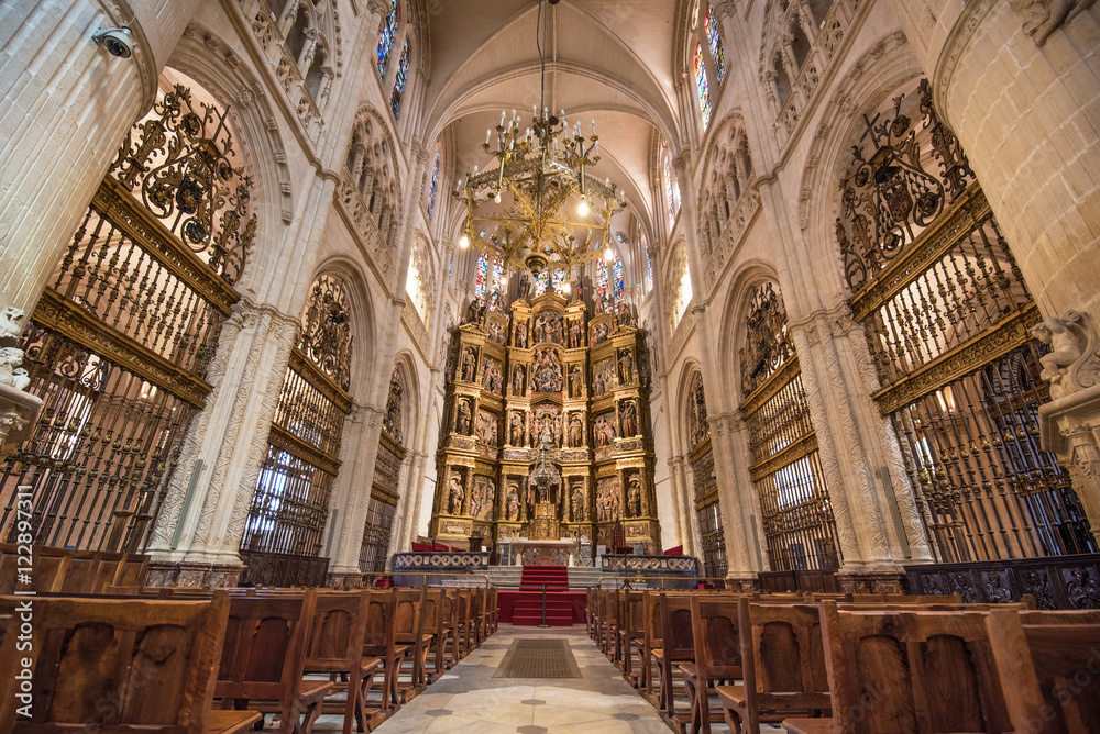 Burgos Cathedral interior