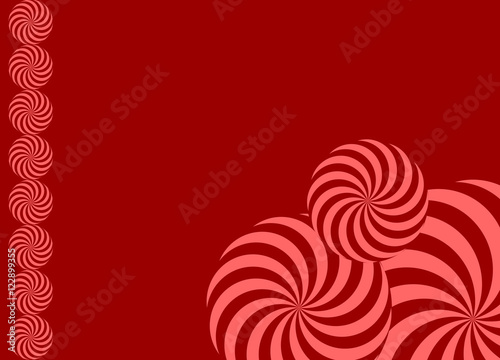 Vector illustration can be repainted in a different color. It can be used as a background for a card, business cards, invitations etс.